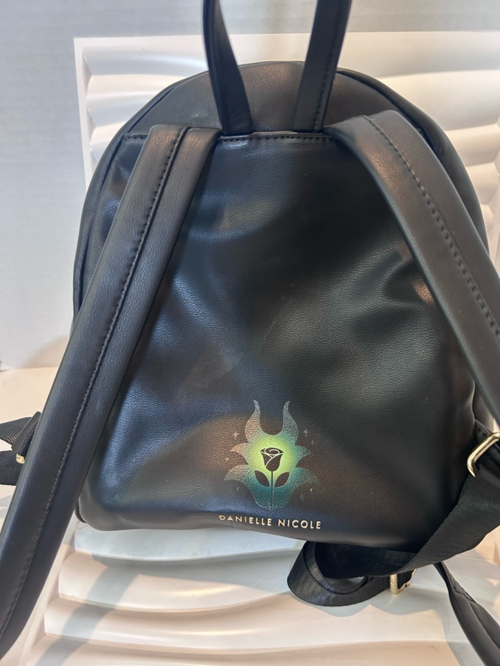 Danielle Nicole Teal & Green  Sleeping Beauty Fairy Tale Mini Backpack - Picture 3 of 5